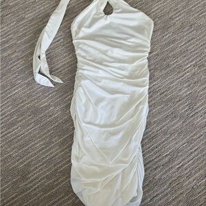 Princess Polly White Backless Dress